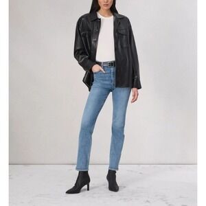 Rag & Bone Wren High Rise Full Length Slim Jeans Flexi Smooth Sculpt Sz 27